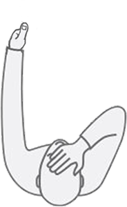 Steek uw linkerduim op