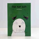 groen kinderboek pak het bod met hond